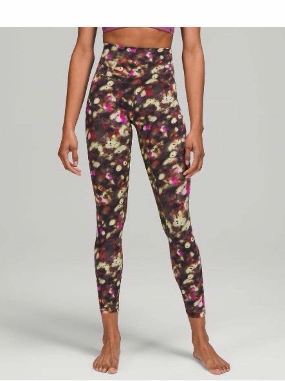 lululemon athletica Align™ High-Rise Legging - Soft Focus Splatter Green